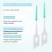 Soft Gel Interdental Brush - 300 Count | Effective Teeth Cleaning Tool - Buy Online on GoSupps.com