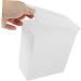STOBAZA Organization Bucket Box Sheet Laundry Storage Box Plastic Drawers Plastic Storage Bucket Drum With Cover 14.6X14X8CM White - Buy Online on GoSupps.com