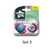Tommee Tippee Orthodontic Pacifiers 0-6 Months - Assorted Designs Pack of 2 | International Shipping Available - Buy Online on GoSupps.com