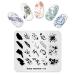 KADS Nail Stamping Plate Fashion Nail Art Stamp Template DIY Image Template Manicure Stamping Plate Stencil Tools (FASHION 015)