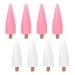 Arqumi Pack of 8 Replace Wax Tip Specially for Arqumi Nail Rhinestone Picker White+ Pink wax tip-4white+4pink