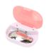 Disinfectant box set portable mini size dishes disinfectant box with foldable spoon automatic shutdown safe healthy light disinfectant