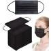 1ABOVE Disposable 3 Ply Breathable Face Mask (50Pcs Black) - Dustproof & Comfortable - Buy Online on GoSupps.com