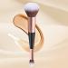 Premium Double-Sided Makeup Brushes | Synthetic Powder & Contour Brush | Rose Gold Makeup Tools - International Shipping Available - Buy Online on GoSupps.com