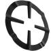 Coffee Pot Shelf Stainless Iron Black Moka Coffee Pot Shelf Round Stove Support Rack Kitchen Tools - Buy Online on GoSupps.com