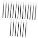 Baluue 300 Pcs Eyeliner Lip Liner Marker Eyebrow Liner Brush Liner Makeup Brush Lip Liner Pencils Orange