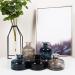 Bamboopack 200ml Empty Glass Diffuser Bottle - Dark Blue Aromatherapy Container for Fragrance Accessories - Buy Online on GoSupps.com