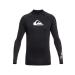 Quiksilver Men's All Time Ls Rash Guard Shirt (1 Pack) L Black