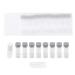 Heallily 8 piece contact lens case compact eye contact case lens container owner eye lens boxing cosmetic contact case box eye care kit for travel gray