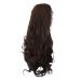 Buy Long Wavy Brown Lace Front Wig - 13x4 Heat Resistant Synthetic Hair - 26 Inch - Perfect for International Shipping - Buy Online on GoSupps.com