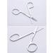 1PCS Silver Polished Stainless Steel Rounded Tip Personal Care Scissor Nose Ear Hair Trimmers Beard Hair Remover Removing Tools Makeup Accessories for Men and Women - Buy Online on GoSupps.com
