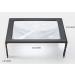 Hanme 5X LED Lighted Full Page Reading Magnifier for Low Vision Seniors - Hands-Free Rectangular Magnifying Glass for Repair and Observation - Buy Online on GoSupps.com