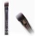 Nanshy Eyeshadow Brush Set 7 Professional Eye Make-up Brushes inc Blending Thin Liner Angled Eye Brow Flat Concelear - Cruelty- Free & Vegan - Black - Buy Online on GoSupps.com