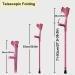 Aluminum Forearm Crutches Lightweight Non-Slip Crutches for Adults Height Adjustable Folding Crutches for Walking Balanced Walker Medical Mobility Accessories Decorate Lucky Star Black - Buy Online on GoSupps.com