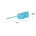 3 Pack Long Handle Bath Brush for Exfoliating Skin - Nylon Mesh & Soft Sponge - Men and Women - Blue, Pink, White - Buy Online on GoSupps.com