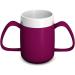 Ornamin 2-Henkel Mug with Beak Attachment - 160ml Tremor Cup & Drinking Aid in Blackberry | International Shipping - Buy Online on GoSupps.com