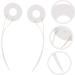 Healeved 2pcs Replacement Hot Rings Hairdressing Ceramic Coil Curling Iron Heated Curlers Heating Coil Coils Heating Plate Repair Kit Hair Cutting Machine Plastic Tool White Outer Diameter - Buy Online on GoSupps.com