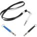 Esforzarse Dog Whistle Training 3 Pcs Puppy Training Dog Training Whistles with Lanyards Dog Whistles That Makes Dogs Come to You with Lanyard Blue Black and White - Buy Online on GoSupps.com
