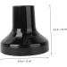 Baluue 2 Pcs Hair Styling Hood Hair Dryer Accessory Blow Dryer Parts Blow Dryer Attachment Abs Black 16x15cmx2pcs Blackx2pcs - Buy Online on GoSupps.com