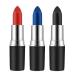 Mysense Face Paint Kit, Eye Black Sticks, Cream Blendable Body Paint Sticks for Halloween Costume SFX Harley Quinn Cosplay Clown Makeup (Set of 3, Red+Blue+Black)