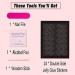 Pink White Gradient Press on Nails - Short Square Ombre Fake Nails for Women & Girls | 24 Pcs Acrylic Stick on Designs for Weddings - Buy Online on GoSupps.com