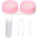 GFREGFH Portable Contact Lens Container - Stylish & Simple Cosmetic Lens Case with Tweezers | Ideal Gift for Home Use - Buy Online on GoSupps.com