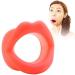 Lips Trainer Silicone Rubber Facial Mouth Muscle Tightener Face Lifting Beauty Tool Silicone Rubber Face Slimmer - Buy Online on GoSupps.com