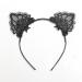 Sexy Lace Cat Ears Headband | Women's Fashion Hair Accessories - Black | Akak Store - Buy Online on GoSupps.com