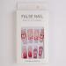 Xerling 24Pcs Press On False Nails with Rhinestones - Red Heart Butterfly Coffin Fake Nails for Women & Girls - Full Cover Stick-On Nail Art (Pattern E - Buy Online on GoSupps.com