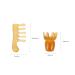 Tovinanna 2-in-1 Jade Resin Scalp Massager Comb - Wide Tooth Comb for Scalp Care & Relaxation - Buy Online on GoSupps.com