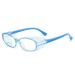 DYXIA Anti-Pollen Glasses for Kids Blue Light Blocking with Clear Anti-Fog Lenses for Boys and Girls (Color : Blue)