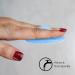 Daiilg Exfoliating and Massaging Cradle Cap Silicon Brush for Baby Blue and White 2 Pack - Buy Online on GoSupps.com