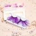 Dorisue Huge Dramatic Halloween Eyelashes - Purple Extra Long Cat Eye & Feather Style for Costumes - Buy Online on GoSupps.com