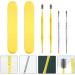 4pcs Stainless Steel Ear Pick Set - Earwax Removal Kit for Men and Women - Buy Online on GoSupps.com