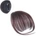 NUSITOU Piece Air Fringe Bangs Wispy Fringe Bangs Clip on Bangs Brown Clip in Hair Extensions Real Human Hair Wispy Bangs Wig Bangs Hair Clip Ponytail Miss Artificial Hair Accessories 18.00X6.50X0.50CM Brown - Buy Online on GoSupps.com