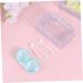 Buy Per Compris 2-Pack Mini Contact Lens Case with Mirror - Perfect for Colored Lenses & Travel - Invisible Lens Holder & Box Included - Buy Online on GoSupps.com