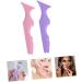 PLAFOPE 6 Pcs Silicone Beauty Ruler Eye Liner Pencils Tool Lash Tape Mascara Drawing Make up Toothpaste 15X4.15CMx3pcs Assorted Colorx3pcs - Buy Online on GoSupps.com