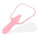 ANNWAH Cute Tooth Shaped Mirror - Hand Mirrors with Handle Makeup Mirror for Women Kids Hand Mirrors Dental Mirror Handheld Lightweight and Smooth Single-sided Pink