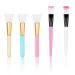 Molain Mask Brush Face Applicator Silicone Skincare Lotion Cream Fan Tools Cosmetic Spatula Brushes Applying Set Makeup Aesthetic Facials Esthetician Body Skin Self Care Products for Girls (5 PCS)