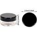 10ml Black Jars with Lids - Set of 10 Empty Cream & Lip Balm Jars for DIY - International Shipping - Buy Online on GoSupps.com