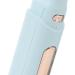 Portable Straightening Brush - Rechargeable Mini Hair Straightener 2000mAh Anti-Scald Technology for Travel - Blue - Buy Online on GoSupps.com