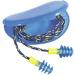 Leight Multiple Use Fusion Corded Earplugs - 4-Flange Blue & Yellow | 100 Pairs | Best Thermal Plastic Urethane Ear Protection - Buy Online on GoSupps.com
