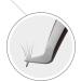 Alluring Silver Tweezers for Eyelash Extensions - Perfect for 3D 5D & 6D Volume Lashes - Buy Online on GoSupps.com
