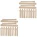 Beaupretty 200 STK waxed wooden stick wax applicator stick Professional wax stick hair removal device nose hair removal wax handheld hair removal pin H lzern