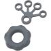 Hand Grip Strengthener Finger Exerciser Reduces Stiffness Washable Silicone for Weak Hands Dark Grey - Buy Online on GoSupps.com