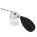 Hair Fibers Spray Applicator Volume and Thick Glass Bottle Pump Atomizer Rubber Pump for Clinic Care Hair Fibers Spray Applicator Hair Building Fiber Atomizer Hair Thickening To