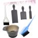 SAFIGLE Kit de Coloration Cheveux Professionnel Accessoires R utilisables Plastique Dur avec Bols et Pinceaux Outil Coiffure Portable pour Salon et Usage Maison - Buy Online on GoSupps.com