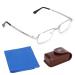 Filfeel reading glasses foldable reading glasses visual fatigue relief high -resolution presbyopic glasses with bags for older people +200