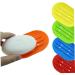 Amosfun Round Soap Travel Case 9 Pcs Silicone Soap Holder Soap Holder for Shower Soap Holder Dish Soap Dish Drain Rack Round Soap Rack - Buy Online on GoSupps.com