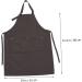 LABRIMP 1pc Fashion Apron Barber Aprons and Smock Oil Resistance Apron Waiter Apron Stylist Cape Apron with Pockets Halter Apron Bbq Apron Water Drop Resistant Apron for Women Salon Aprons - Buy Online on GoSupps.com